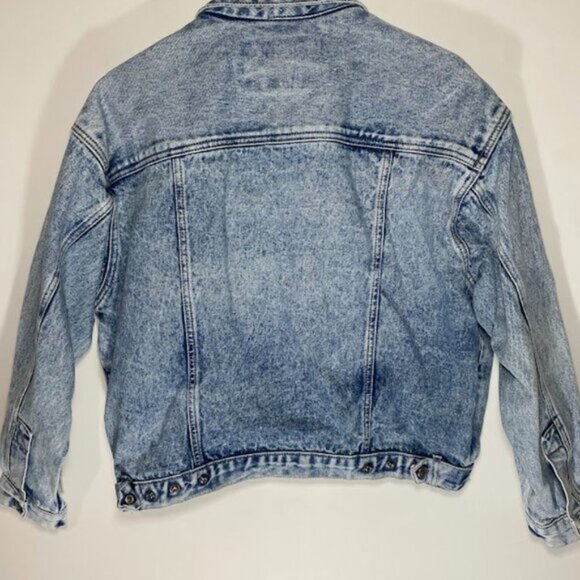 Calvin Vintage Acid Wash Denim Jacket - Picture 4 of 4